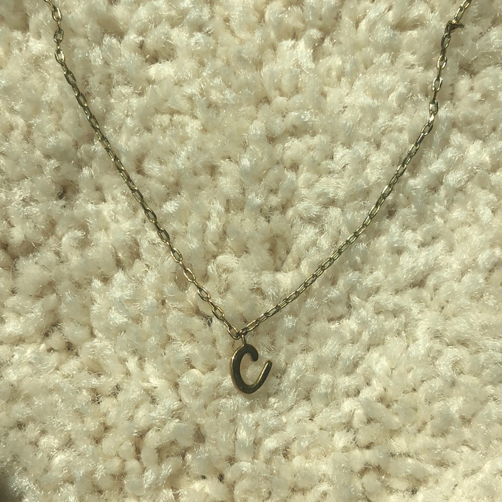Kate Spade Gold Initial “C” Necklace